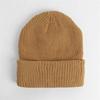 Daily Fashion Beanie Camel Knit Short Beanie Hat