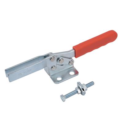 Schnellspanner, 280 kg Spannkraft, 80 Grad Grifföffnung, horizontaler Niederhalter für Geräte