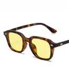 Retro Square Frame Glasses for Men Women Fashion Anti Blue Light Office Work Ultra Clear Outdoor Sunglasses Trendy