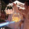 Mid-Autumn Rabbit Lantern Diy Festival Lantern Material Package Mid-Autumn Festival Children Hand-Held Flower Lantern Decoration