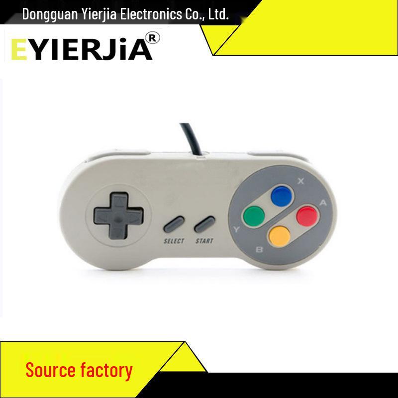 Super Famicom SNES USB Kabelgebundener Gaming-Controller für PC