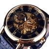 Forsining Men'S Fashion Retro Hollow Through Mechanical, Manual Mechanical Watch