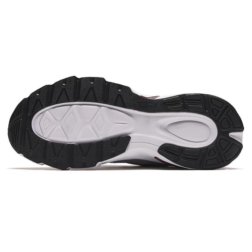 ANTA Men's Millennium 7 Retro Chunky Dad Shoes Ivory White Burgundy Black 112428890-1