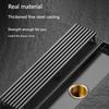 High Quality Bathroom Floor Drain 304 Stainless Steel Rectangular Drain Odor Prevention Shower Drainage Pipe