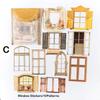 10pcs/pack Creative Hollow Out Window Sticker Decorative Paper Scrapbooking Handbook Journal Collage Aesthetic DIY Craft Supplie