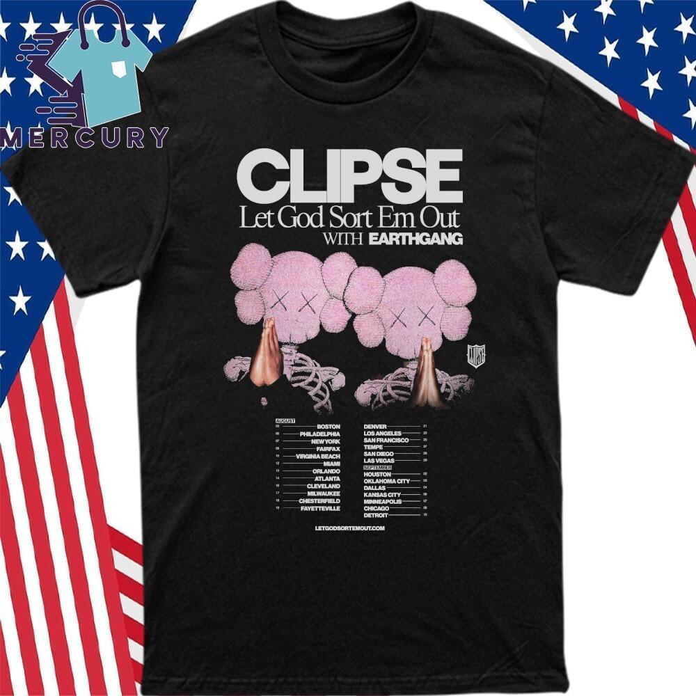 

Clipse Announce Let God Sort Em Out Tour Shirt Unisex T-Shirt XXL