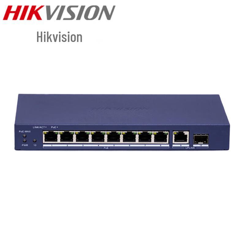 

Hikvision 10-Port Gigabit PoE Non-Managed Switch