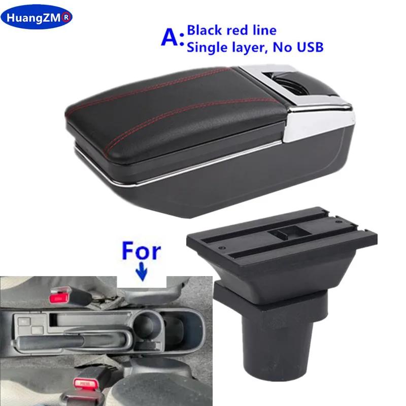 For Toyota Yaris 3 Car Armrest Box For Toyota Hybrid / Yaris Vitz Armrest Box Central Storage box Retrofit Car Accessories
