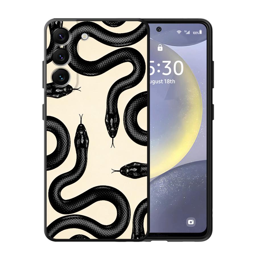 

Metal Snake Case for Samsung Galaxy A57 A24 A53 A35 A37 A22 A26 A32 A23 A52 A36 A73 A51 A55 A25 Phone Cover A72 A71 Galaxy A72