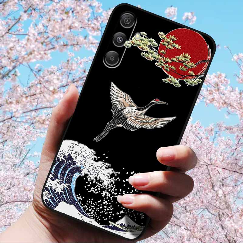 For Samsung Galaxy A16 5G 4G Cases 3D Relief Soft Silicone Cover Retro Embossed for Galaxy S24 FE Plus S 24 Phone 3D Soft Cases