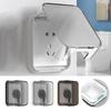 Waterproof Switch Protective Cover Transparent Socket Protector  for Bathroom