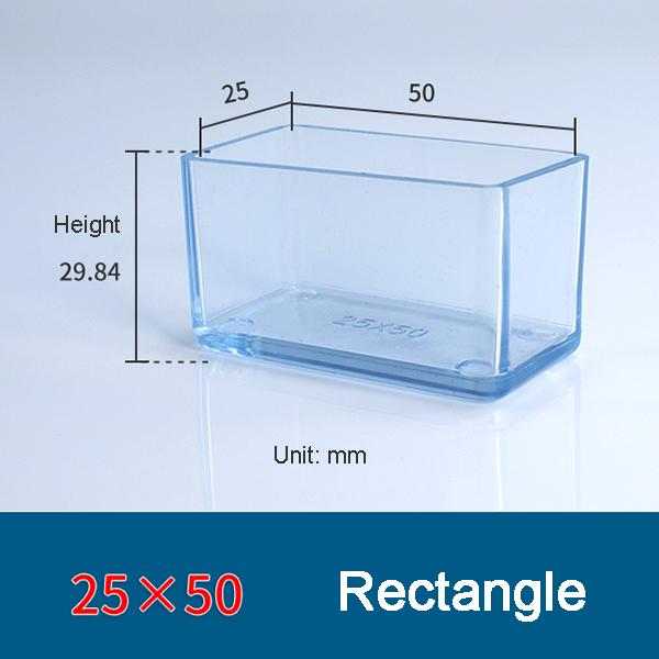 Transparent Thickened Table Foot Mat, Protective Cover, Non-slip, Wear-resistant, Furniture, Chair Noise, 4 Pcs Set Foot Cover