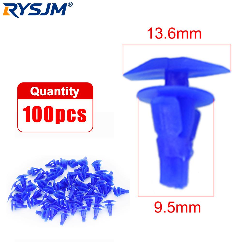 50pcs/100Pcs Car Door Window Sealing Strip Weatherstrip Retainer Clips Universal For VW Honda Toyota Nissan Auto Fasteners Clips