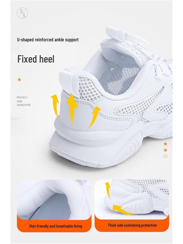 Lightweight Children's Non-Slip Mesh Running Shoes for Spring and Autumn