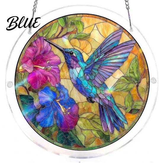 Hanging Window Decoration Acrylic Puzzle Suncatcher Stained Glass Ornaments DIY Jigsaw Sun Handmade Art Catcher Kit for Home Garden Decor