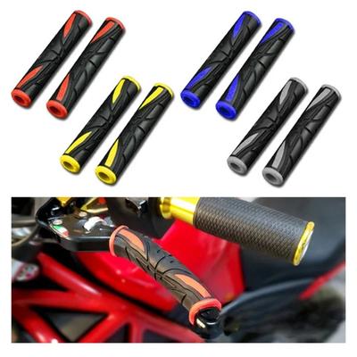 2PCS Bicycle Grips Soft Anti-Slip Bike Handlebar Brake Handle Cover Silicone Sleeve Motorcycle Lever Grip Protection Accessories