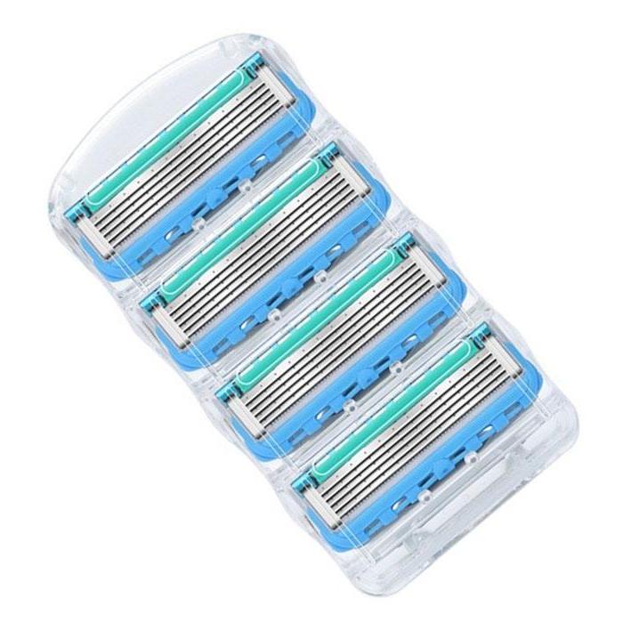 

4 шт./лот кассетное лезвие для бритья для лица для мужчин 4pcs