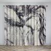 Luxury Art Abstract Texture Window Curtains for Kids Bedroom Living Room Hall Treatments Kitchen Home Decor Drapes Blinds 2Pcs