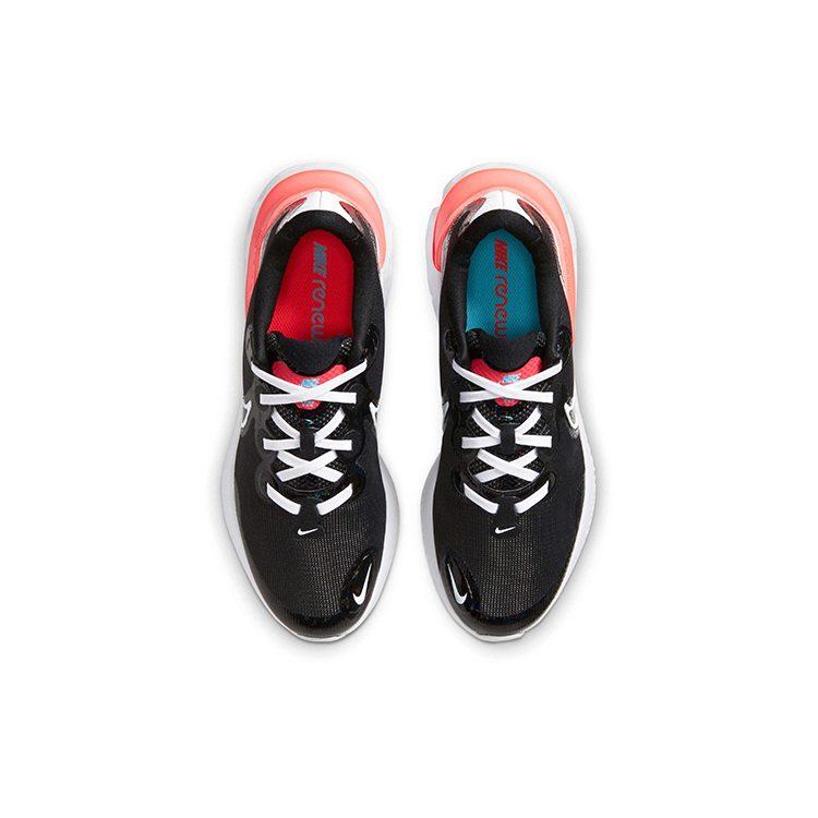 Nike Renew Run Cushioning Slip Resistant Abrasion Resistant Low top Running Shoes Black White Pink Unisex CV8990-023