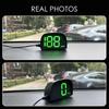 GPS HUD Head Up Display GPS Speedometer KMH/MPH HD LCD Display Plug and Play Car Speed Display Satellite Velocimeter