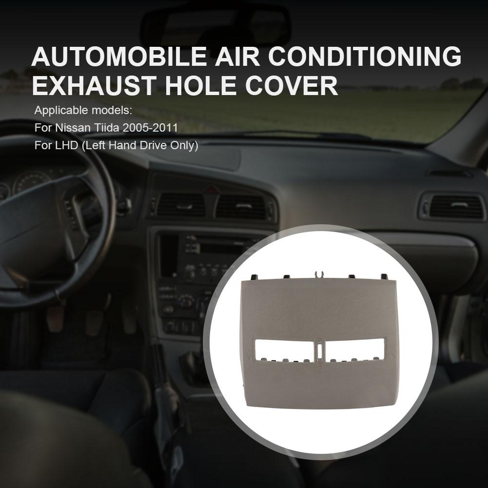 For Nissan Tiida 2005-2011 Car Air Conditioner Outlet Finisher-Instrument Panel Air Conditioning Vents Cover Shell