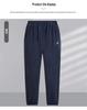 Men’s Spring/Autumn Fleece Sports Pants: Outdoor, Warm, Plus Size, Casual Trousers