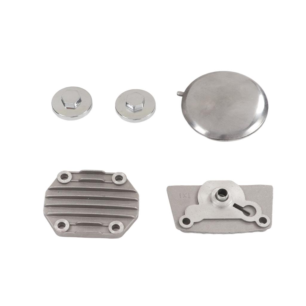 5 stk Sylinderhode dekselsett i aluminiumslegering for 70cc 90cc 110cc ATV Quad 4-hjuling Dirt Pit Bikes