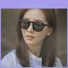 European Fashion Round Sunglasses With Uv400 Protection For Casual Outdoor Wear