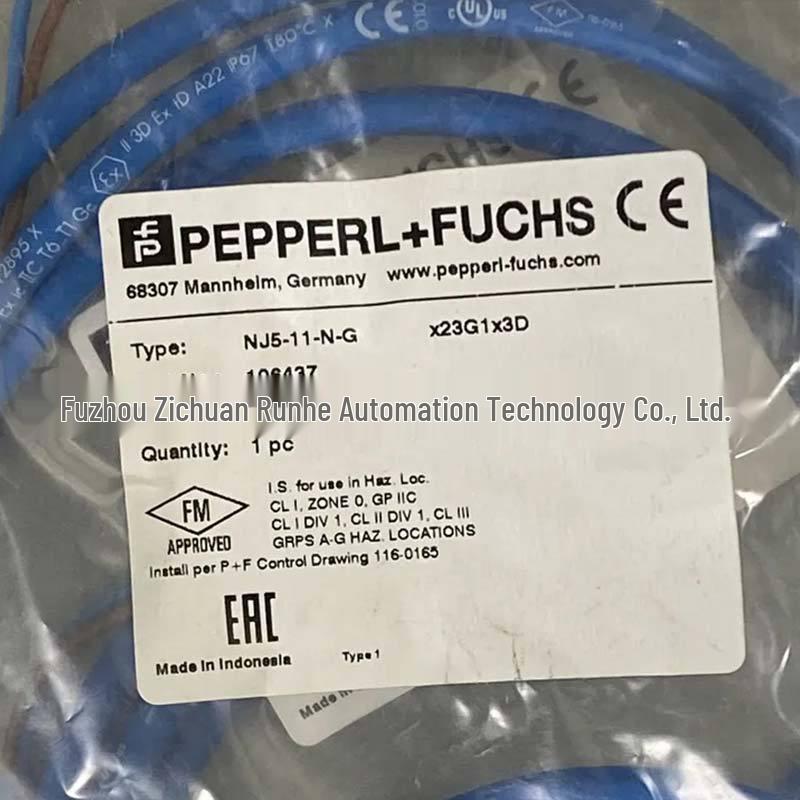 Original P+F Inductive Sensor NJ5 Series: NJ5-11-N-G, NJ5-18GM50-E2-V1, NJ5-18GK-SN N-G
