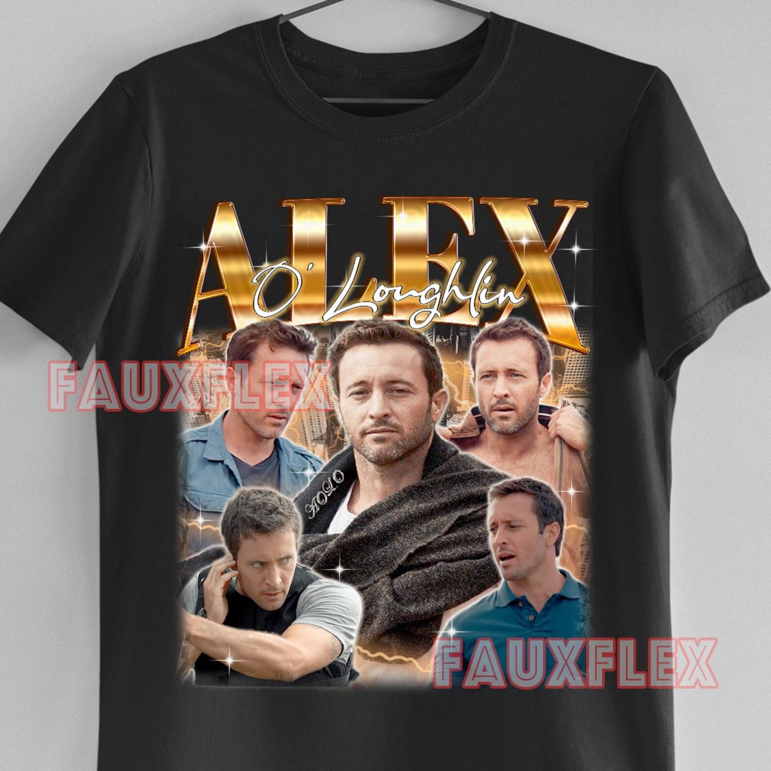 Alex O Loughlin Vintage 90s Style Fan T-Shirt 4XL