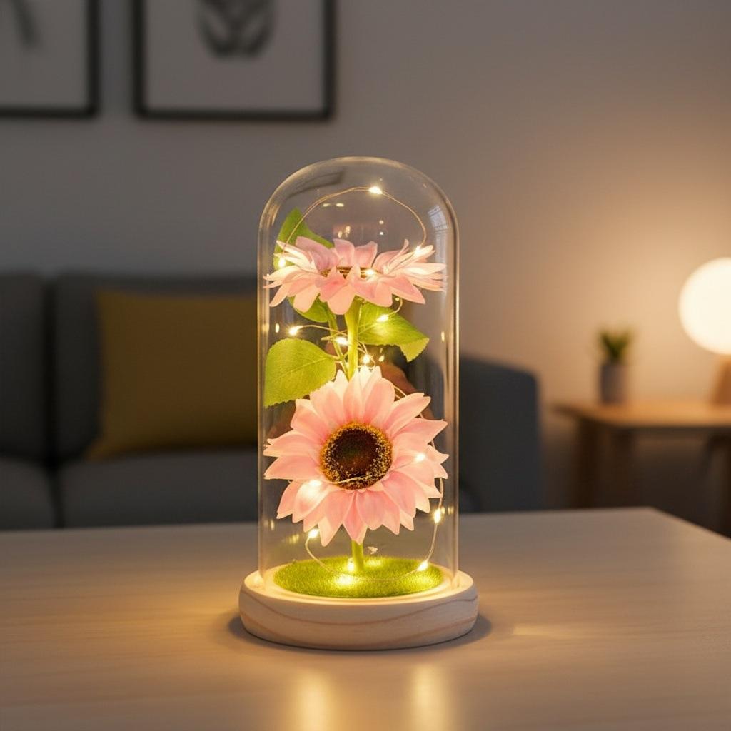 Soap Flower Sunflower Eternal Flower Ornament Mother's Day Valentine's Day Gift Bouquet Christmas Creative Gifts