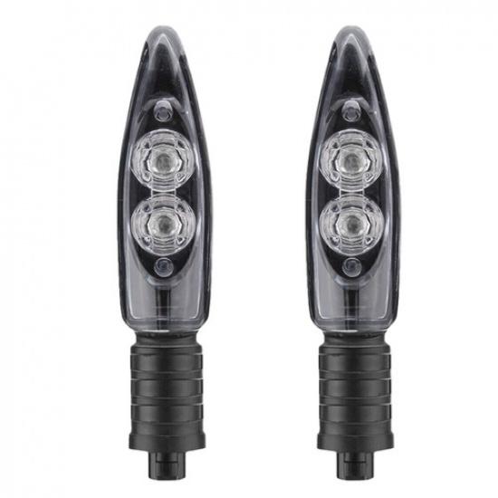 Motorcycle Turn Signals Amber Lights Blinker Indicator For BMW S1000R 2014-2016