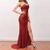 Sexy Split Party Evening Dress Retro Fancy Fishtail Split Party Dress for Women