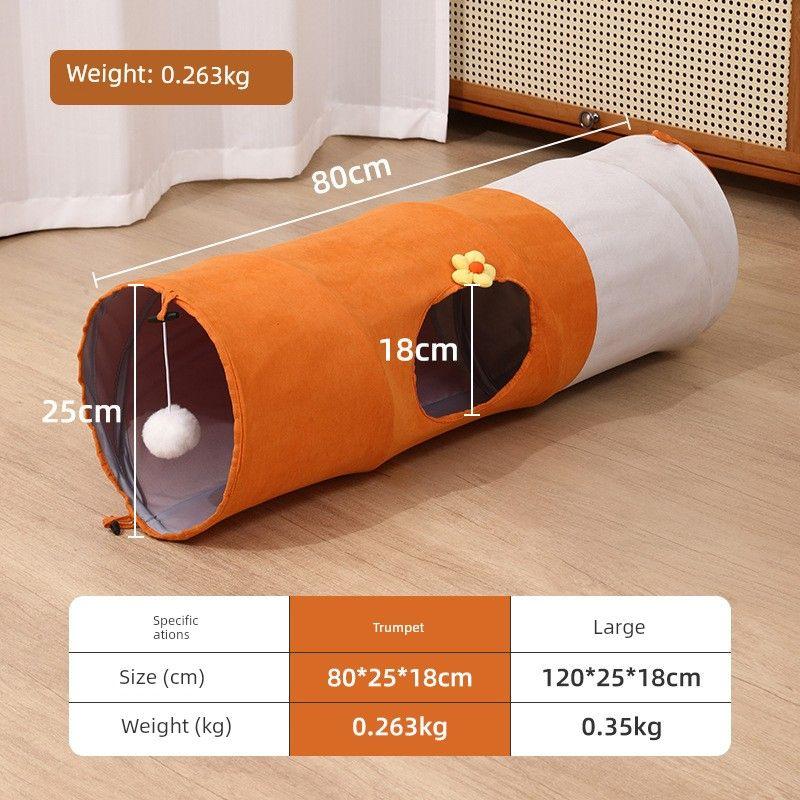 

Physical Strength Cat a Facility for Children to Bore Sense of Security Toy Self-Hi Relieving Stuffy Bite-Resistant Cat Teaser Cat Nest Pet Supplies [All Year Round Neutral] Small size 25*80cm