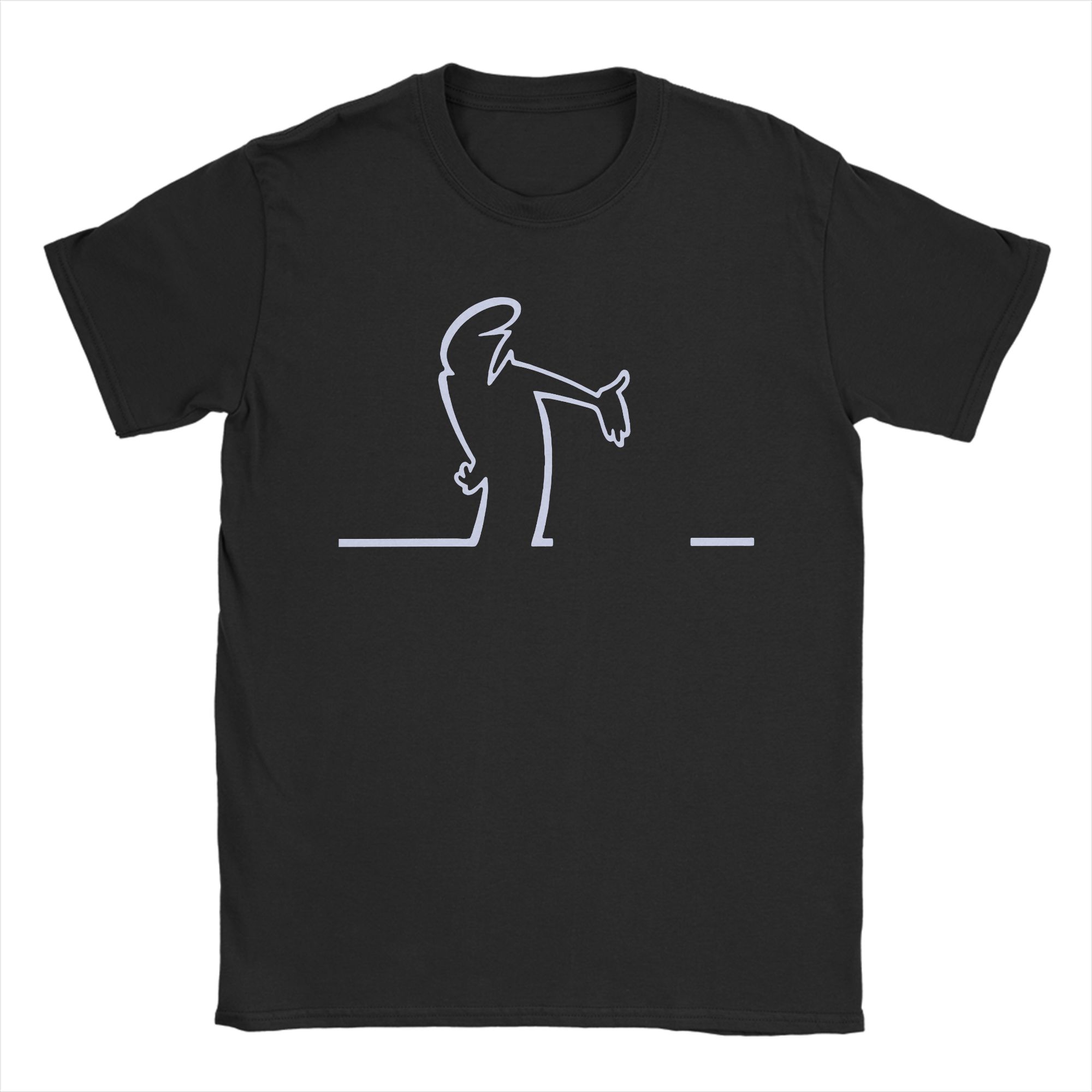 

Funny La Linea Lineman Streken Cartoon Tshirts Unisex Cotton Short Sleeve Badum Badum Linus O-neck Summer TopsTops - Men s Su... 5XL різнокольоровий