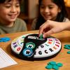 Gioco di Parole Spin And Shout Per Divertimento in Famiglia e Allenamento Cerebrale in Ambienti Interni