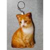 Cat Design Keychain Stuffed Toy Charm Approx. 14cm