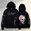 Rapper Lil Peep Cry Baby Mikiny Pánské Oblečení Móda Vintage Hip Hop Oversized Mikiny Gotické Harajuku Mikiny Streetwear