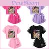 Kpop Demon Hunters Saja Jongens Print Volwassen Kind Korte Mouw Korte Broek Familie Pyjamaset Voor Gezellige Nachtkleding