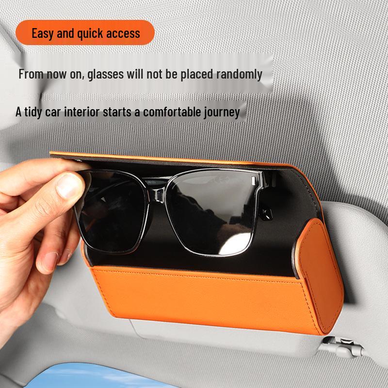 Magnetic Sunglasses Clip & Storage for Alphard, Vellfire, and Crown Visors