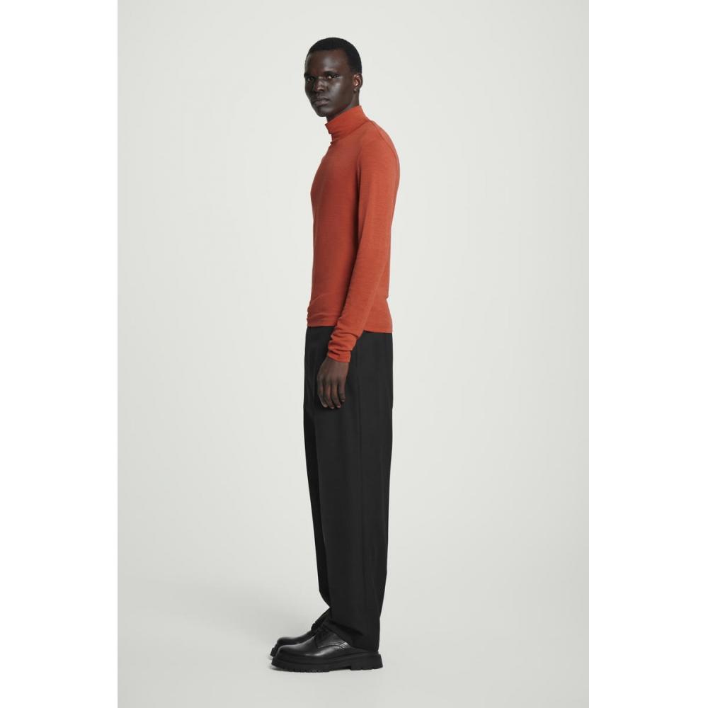 Cos Japan Slim Fit Jersey Roll Neck Sweater