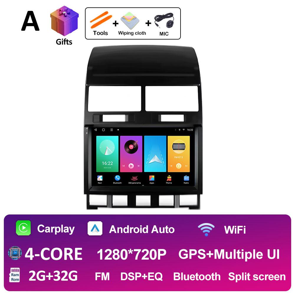 Wireless Carplay For Volkswagen Touareg GP 2002 2003 2004 2005 2006 2007 - 2010 Android Intelligent System Bluetooth Accessories