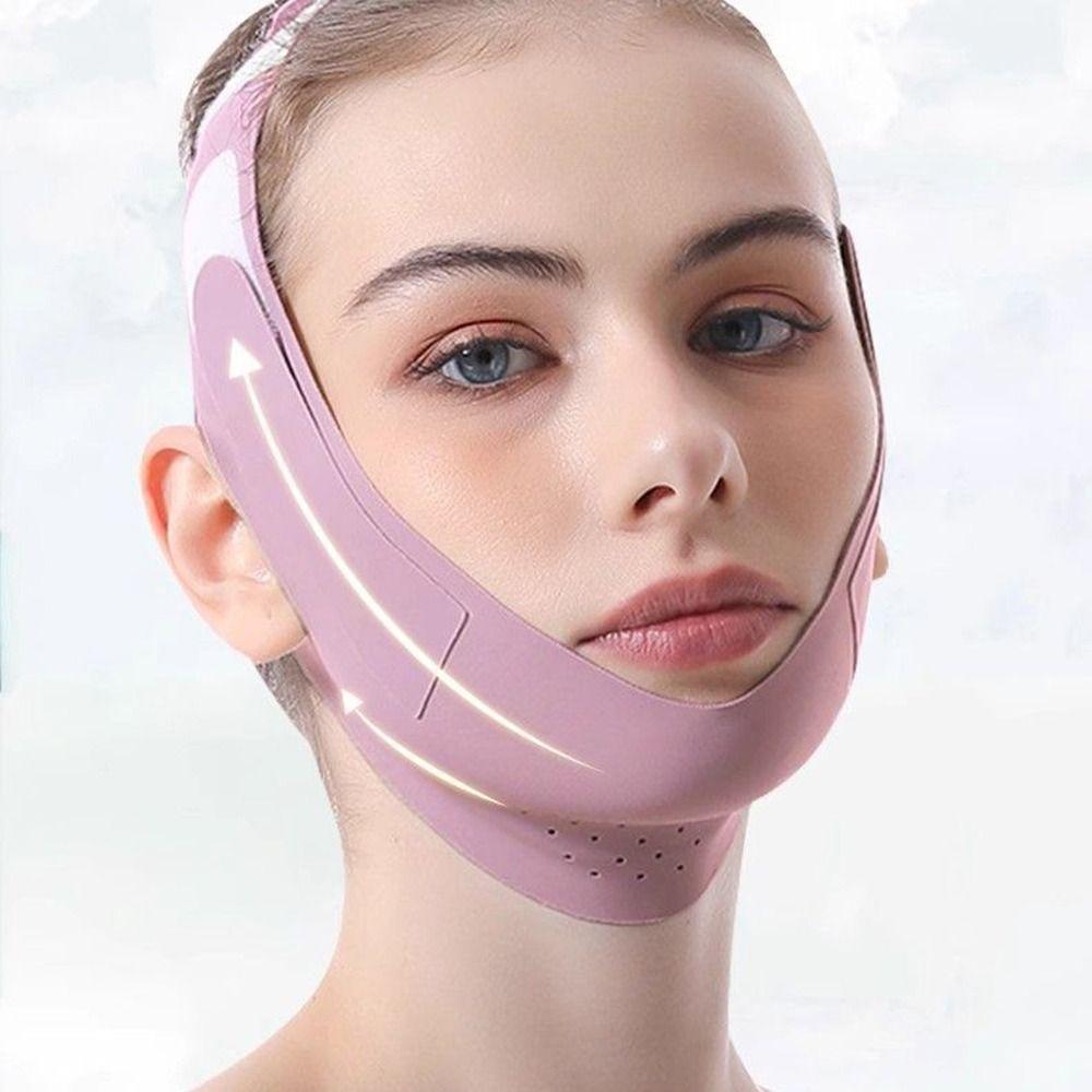 Breathable V Line Face Shaper Anti Wrinkle Face Lift Up Strap Face Slimming Bandage  Beauty Tool