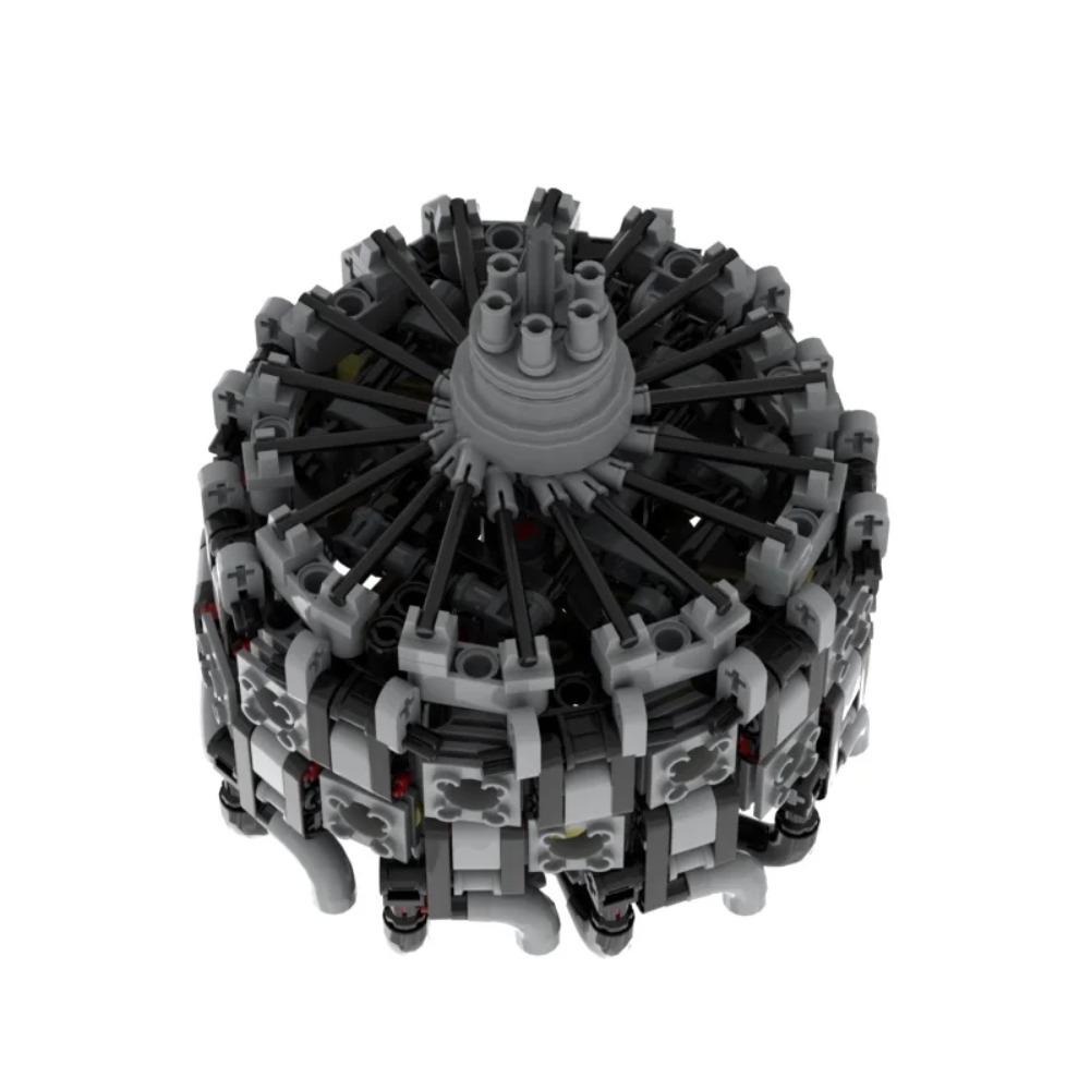 New mechanical engine MOC building block parts package DIY educational toys 584/ 223parts 60208 2850 2851 61184 2853