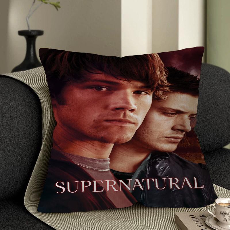 Tv S-Supernatural Series Pillow Gift Home Office Decoration Bedroom Sofa Car Cushion Cover Case 45X45