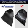 Car Side Rearview Mirror Triangle Lower Base Cover Bracket Black Left Right Car Accessories Compatible for Toyota Sienna 2021 2022 2023(1pc Left)