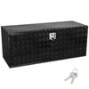 Underbody Aluminum Truck Tool Box 60" x 24" x 24" Trailer RV Tool Storage
