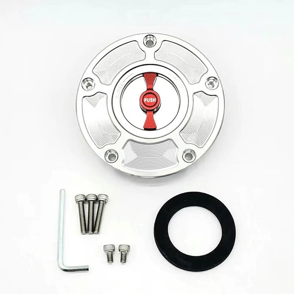 For CFMOTO 800MT 650NK 400GT 400NK 450NK 250NK 450SR 250SR CNC Fuel Gas Tank Cap Cover Aluminum Keyless Motorcycle Accessories