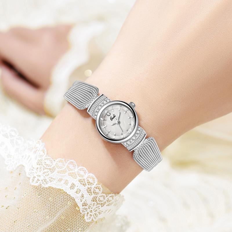 Niche High-End Mesh Belt Watch, Japanese High-Value Candy Watch, Women'S Medieval Fritillary Bracelet Watch