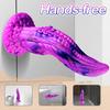 Posterior Anal Plug Shaped Dildo  Liquid Silicone Dildo  Manual Sex Product Female Masturbator  Adult Product